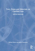 Stone / Devenney |  Text, Cases and Materials on Contract Law | Buch |  Sack Fachmedien