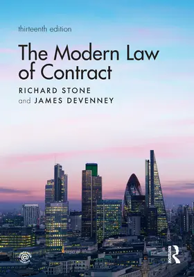 Stone / Devenney |  The Modern Law of Contract | Buch |  Sack Fachmedien