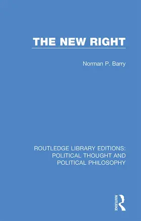Barry |  The New Right | Buch |  Sack Fachmedien