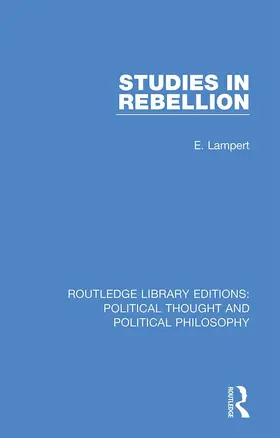 Lampert |  Studies in Rebellion | Buch |  Sack Fachmedien