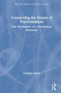 Kohon |  Concerning the Nature of Psychoanalysis | Buch |  Sack Fachmedien