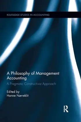 Nørreklit |  A Philosophy of Management Accounting | Buch |  Sack Fachmedien