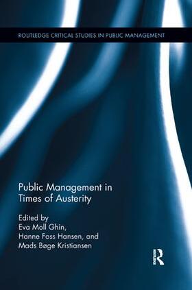Hansen / Kristiansen / Sørensen | Public Management in Times of Austerity | Buch | 978-0-367-24305-0 | sack.de