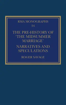 Savage |  The Pre-history of 'The Midsummer Marriage' | Buch |  Sack Fachmedien