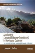 Delina |  Accelerating Sustainable Energy Transition(s) in Developing Countries | Buch |  Sack Fachmedien