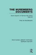 de Mendelssohn |  The Nuremberg Documents | Buch |  Sack Fachmedien