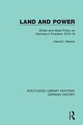 Nelson |  Land and Power | Buch |  Sack Fachmedien