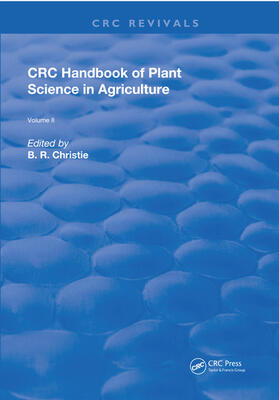Hanson |  CRC Handbook of Plant Science in Agriculture | Buch |  Sack Fachmedien