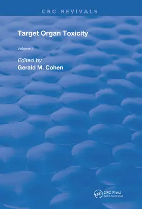 Cohen |  Target Organ Toxicity | Buch |  Sack Fachmedien