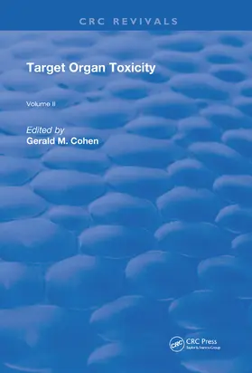 Cohen |  Target Organ Toxicity | Buch |  Sack Fachmedien