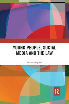Simpson | Young People, Social Media and the Law | Buch | 978-0-367-26439-0 | sack.de
