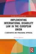 Quirico |  Implementing International Disability Law in the European Union | Buch |  Sack Fachmedien