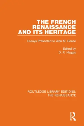 Haggis |  The French Renaissance and Its Heritage | Buch |  Sack Fachmedien