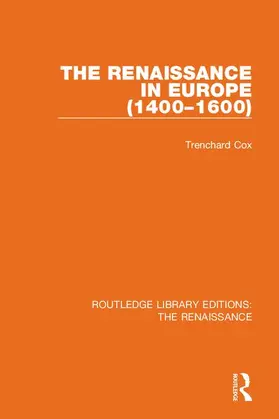 Cox |  The Renaissance in Europe | Buch |  Sack Fachmedien