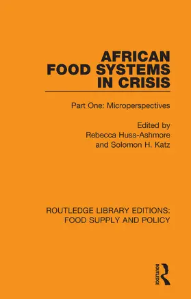 Huss-Ashmore / Katz |  African Food Systems in Crisis | Buch |  Sack Fachmedien