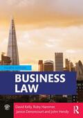 Kelly / Denoncourt / Hammer |  Business Law | Buch |  Sack Fachmedien