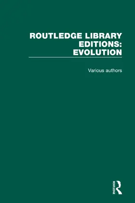 Various |  Routledge Library Editions: Evolution | Buch |  Sack Fachmedien