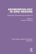 Doehring |  Geomorphology in Arid Regions | Buch |  Sack Fachmedien