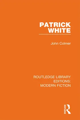 Colmer |  Patrick White | Buch |  Sack Fachmedien