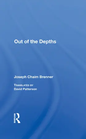 Brenner / Patterson |  Out Of The Depths | Buch |  Sack Fachmedien
