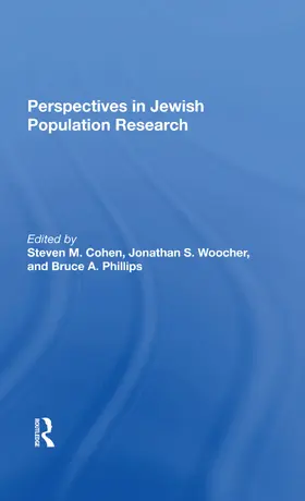Cohen / Woocher / Phillips |  Perspectives In Jewish Population Research | Buch |  Sack Fachmedien