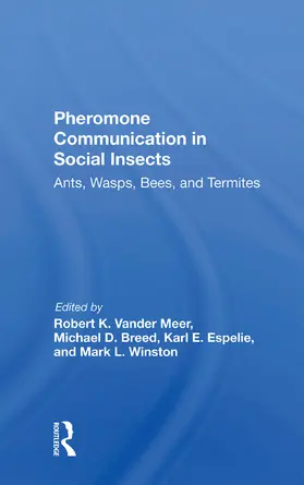 Vander Meer / Breed / Winston |  Pheromone Communication In Social Insects | Buch |  Sack Fachmedien