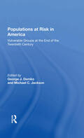 Demko / Jackson |  Populations At Risk In America | Buch |  Sack Fachmedien