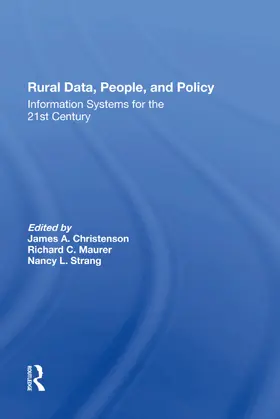 Maurer / Strang / Christenson |  Rural Data, People, And Policy | Buch |  Sack Fachmedien