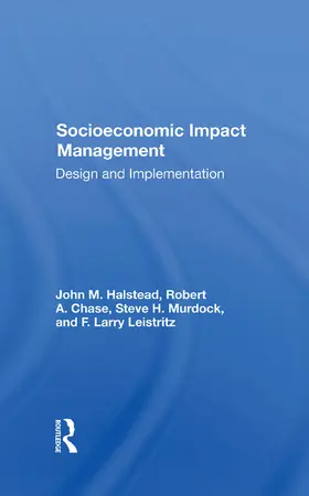 Halstead / Chase / Murdock |  Socioeconomic Impact Management | Buch |  Sack Fachmedien