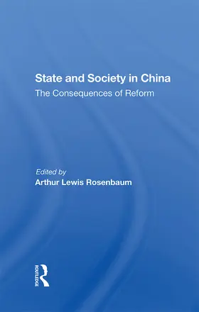 Lee / Rosenbaum | State And Society In China | Buch | 978-0-367-28866-2 | www.sack.de