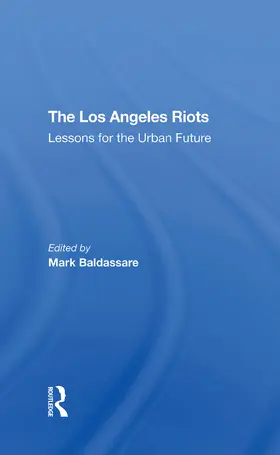 Baldassare / Sears / Butler |  The Los Angeles Riots | Buch |  Sack Fachmedien