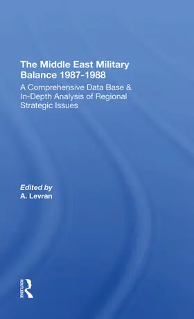 Levran / Eytan / Alpher |  The Middle East Military Balance 1987-1988 | Buch |  Sack Fachmedien