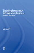 Razavi / Vakil |  The Political Environment Of Economic Planning In Iran, 19711983 | Buch |  Sack Fachmedien