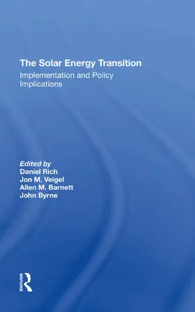 Rich / Veigel / Barnett |  The Solar Energy Transition | Buch |  Sack Fachmedien