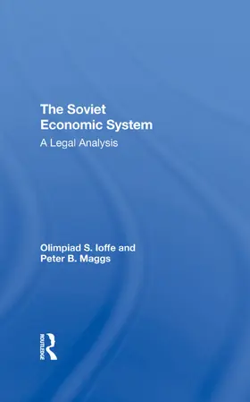 Ioffe / Maggs |  The Soviet Economic System | Buch |  Sack Fachmedien