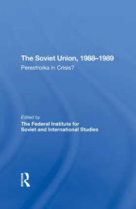 Harrison |  The Soviet Union 19881989 | Buch |  Sack Fachmedien