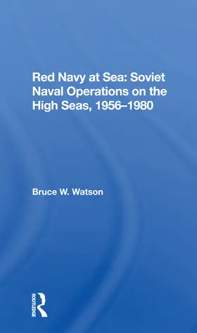 Watson |  Red Navy At Sea | Buch |  Sack Fachmedien