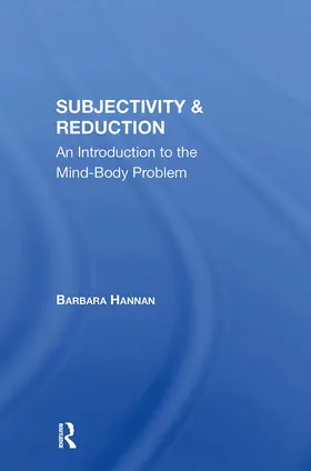 Hannan |  Subjectivity And Reduction | Buch |  Sack Fachmedien
