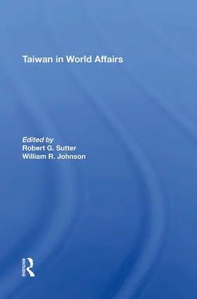 Sutter / Johnson |  Taiwan In World Affairs | Buch |  Sack Fachmedien