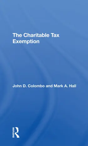 Colombo / Hall |  The Charitable Tax Exemption | Buch |  Sack Fachmedien