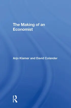 Klamer / Colander |  The Making Of An Economist | Buch |  Sack Fachmedien