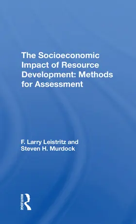 Leistritz / Murdock |  The Socioeconomic Impact Of Resource Development | Buch |  Sack Fachmedien