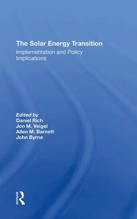 Rich / Veigel / Barnett |  The Solar Energy Transition | Buch |  Sack Fachmedien