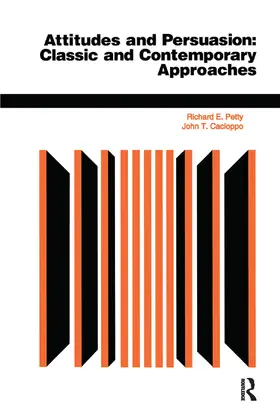 Petty / Cacioppo |  Attitudes And Persuasion | Buch |  Sack Fachmedien
