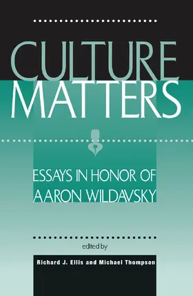 Ellis / Thompson |  Culture Matters | Buch |  Sack Fachmedien