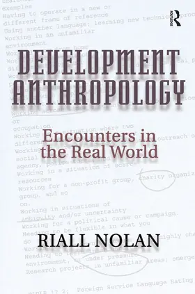 Nolan |  Development Anthropology | Buch |  Sack Fachmedien