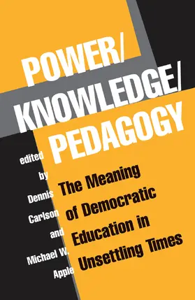 Carlson |  Power/knowledge/pedagogy | Buch |  Sack Fachmedien