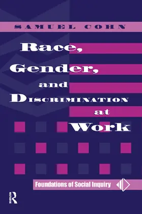 Cohn |  Race, Gender, And Discrimination At Work | Buch |  Sack Fachmedien