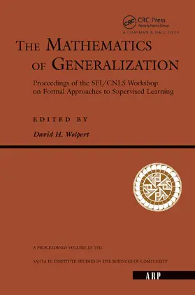 Wolpert | The Mathematics Of Generalization | Buch | 978-0-367-32051-5 | www.sack.de