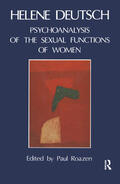 Deutsch / Roazen |  The Psychoanalysis of Sexual Functions of Women | Buch |  Sack Fachmedien